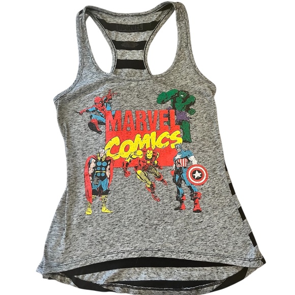 Marvel Comics Tank Top with Stripe Back | Medium - Picture 4 of 8